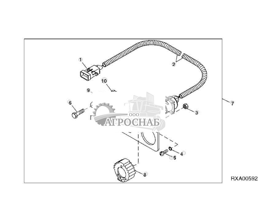 ЖГУТ ПРОВОДОВ РЕГУЛЯТОРА ЗАГЛУБЛЕНИЯ TOUCH SET 